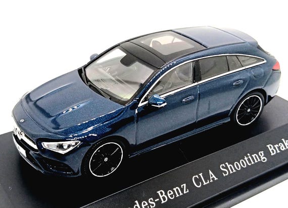 1/43 Mercedes-Benz 　CLA shooting Brake Mercedes CLA Shooting Brake ( Denim Blue ) Modelcar by Spark