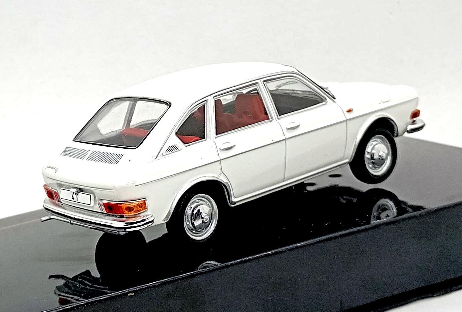 Volkswagen VW 411 LE - White ( 1970 ) Modelcar by IXO Models Scale 1/43 ...