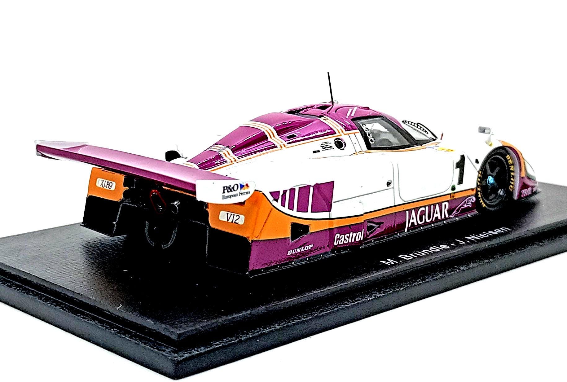 ジャガー XJR 9 1988 ル・マンモデル 1/43 ①SPARK 1/43 ジャガー XJR9 ルマン 1988 Ixo 1:43 Jaguar XJR-9 #2