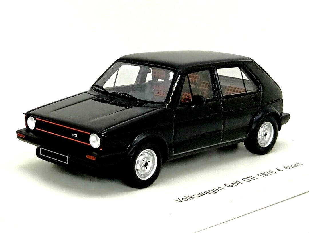 VW Golf ( Rabbit ) Gti 4-door MKI - Black ( 1976 ), Modelcar