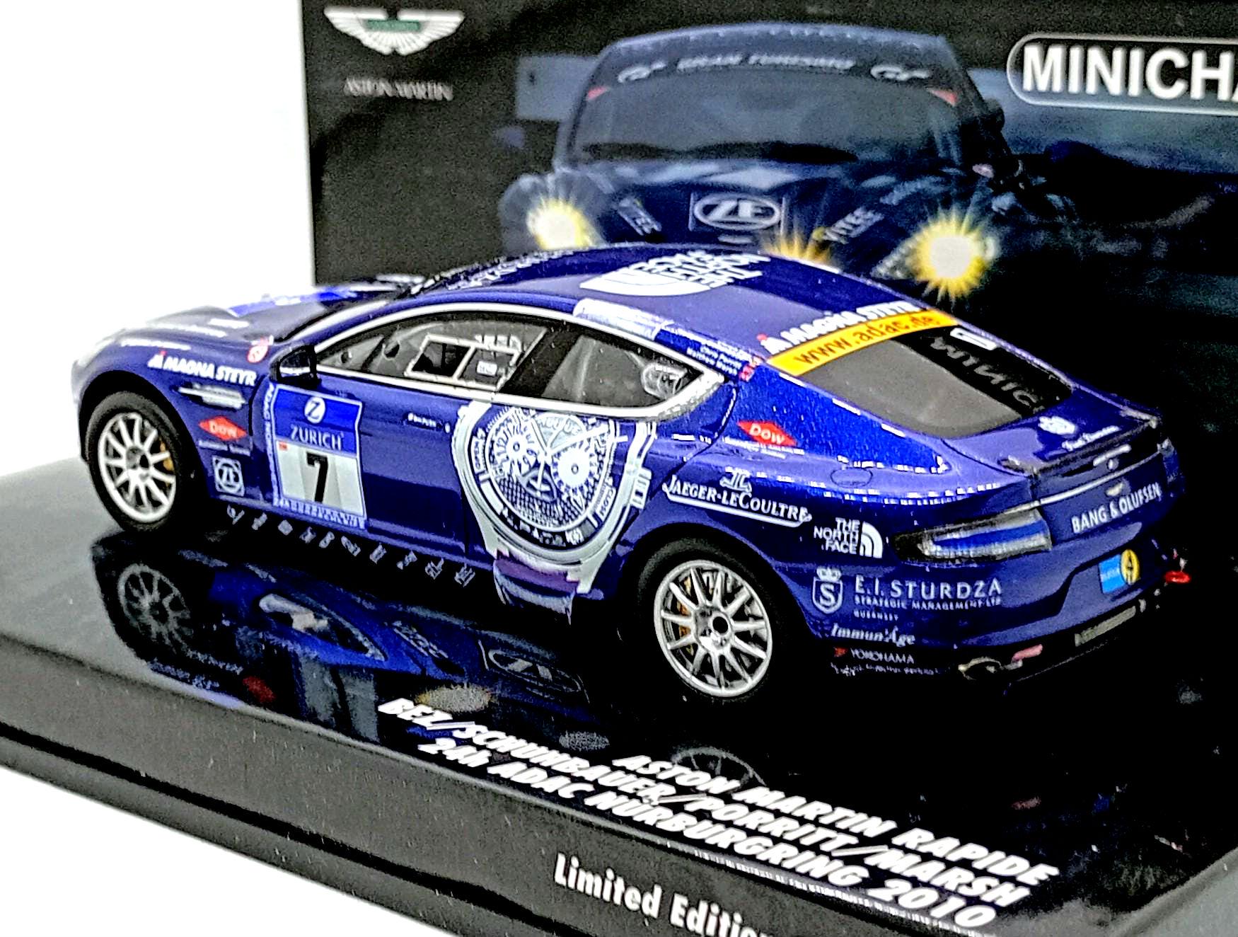 Aston Martin Rapide No.7, 24H Nurburgring ( 2010 ) Modelcar by