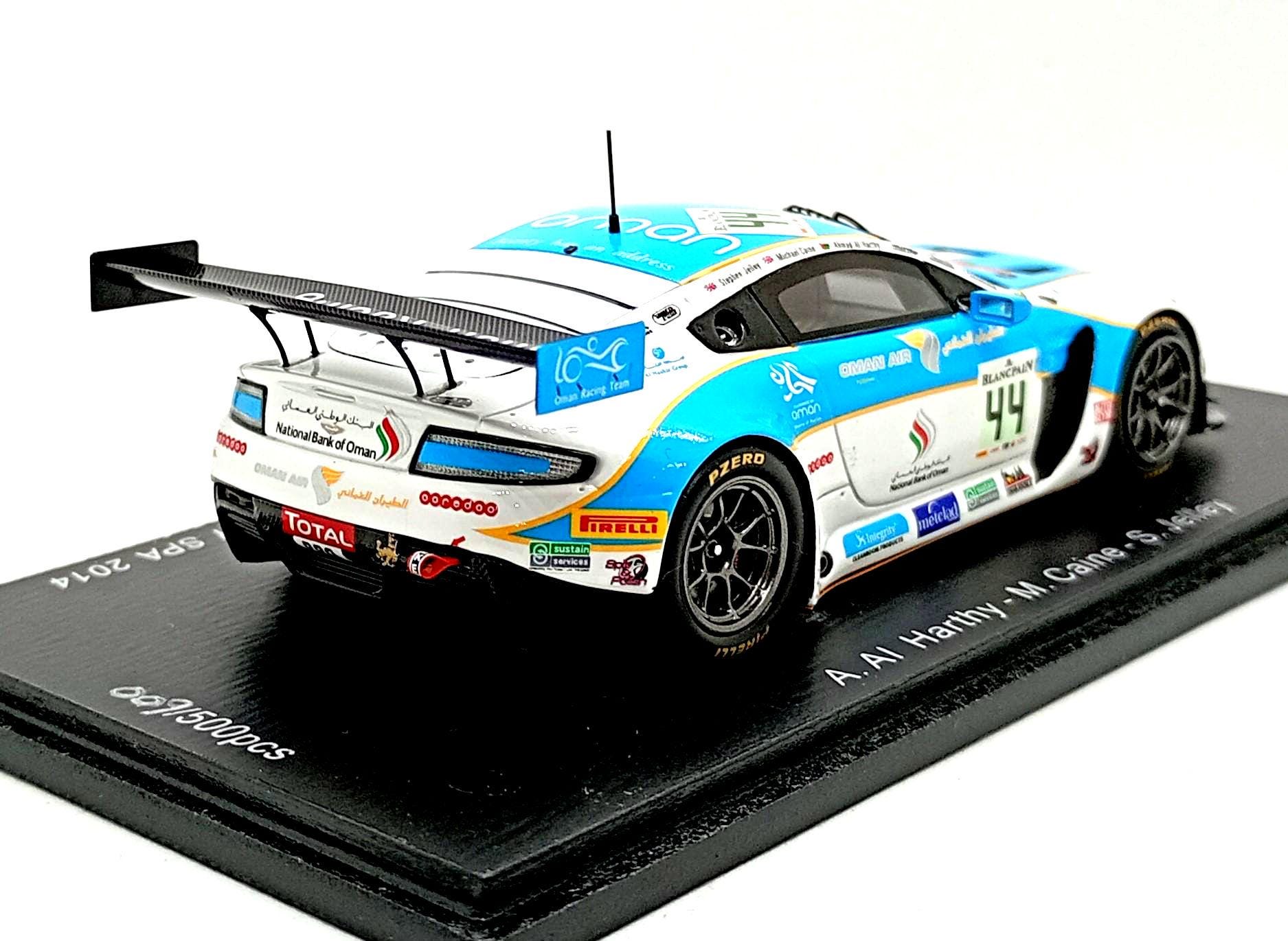 Aston Martin Vantage GT3 - No.44, Oman Racing Team 24H Spa ( 2014