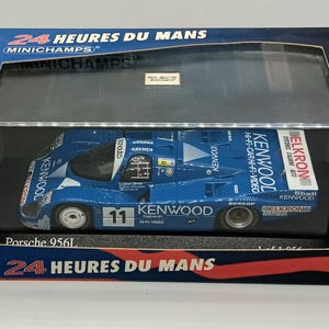 Miniature Porsche 956 1984 1/43 IXO B No.7 New Man 24h Le Mans 1984 K Ludwig H Pescarolo S Johansson