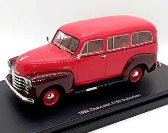 シボレー サバーバン 1950 | ヴィンテージ モデルカー | 1/36 ダイ
