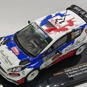 フォード フィエスタ WRC No.17 ラリー モンテカルロ ( 2016 ) モデルカー IXO モデル スケール 1/43