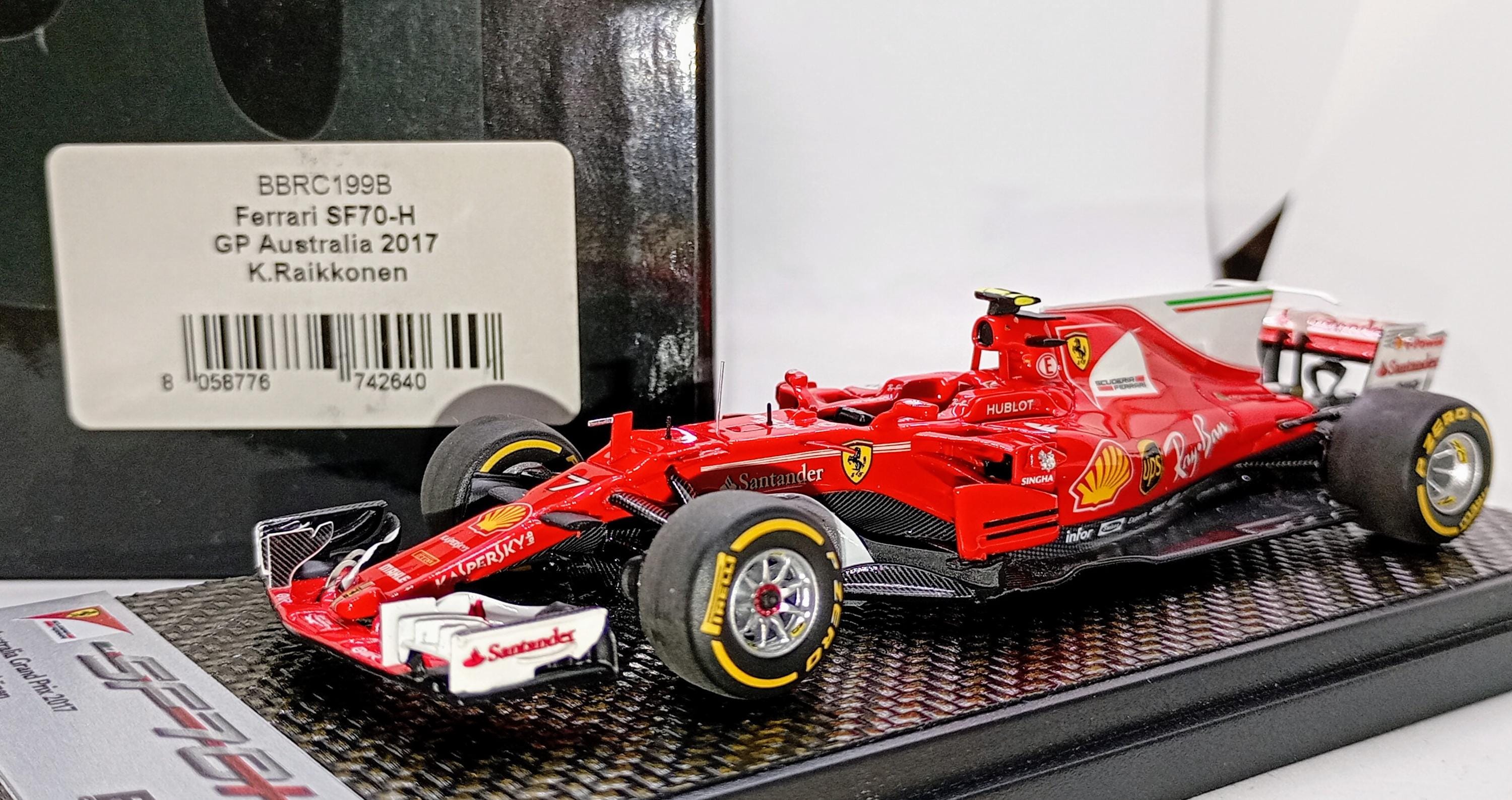 Ferrari F1 SF-70H Australian GP Kimi Raikkonen 2017 Modelcar