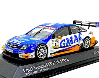Opel Vectra GTS V8 DTM 2005 Team Opc M.reuter 1:43 Minichamps - Etsy