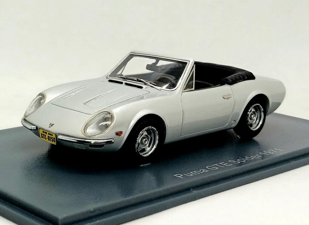 Puma GTE spider VW do Brasil argent métallique 1971
