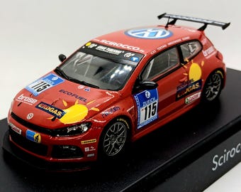 VW Scirocco GT24, No.115 ( 2009 ) modelcar by NOREV , scale 1/43