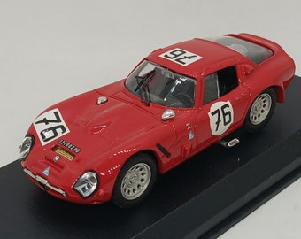 Alfa Romeo TZ2 No.76 Nurburgring ( 1966 ) modelcar by Best, scale 1/43