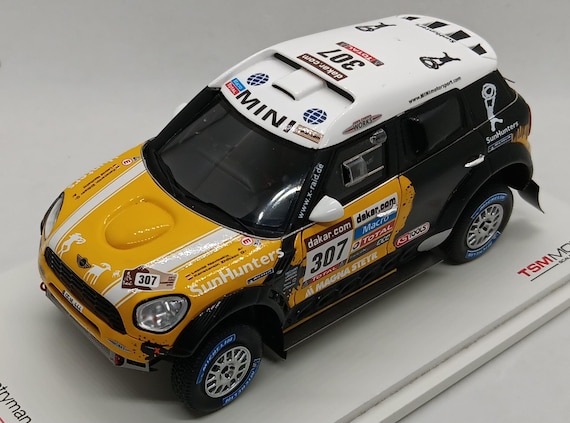 Miniature Mini Countryman All4 Racing Dakar 2013 - 3ème Place - TSM Truescale 1/43 Résine