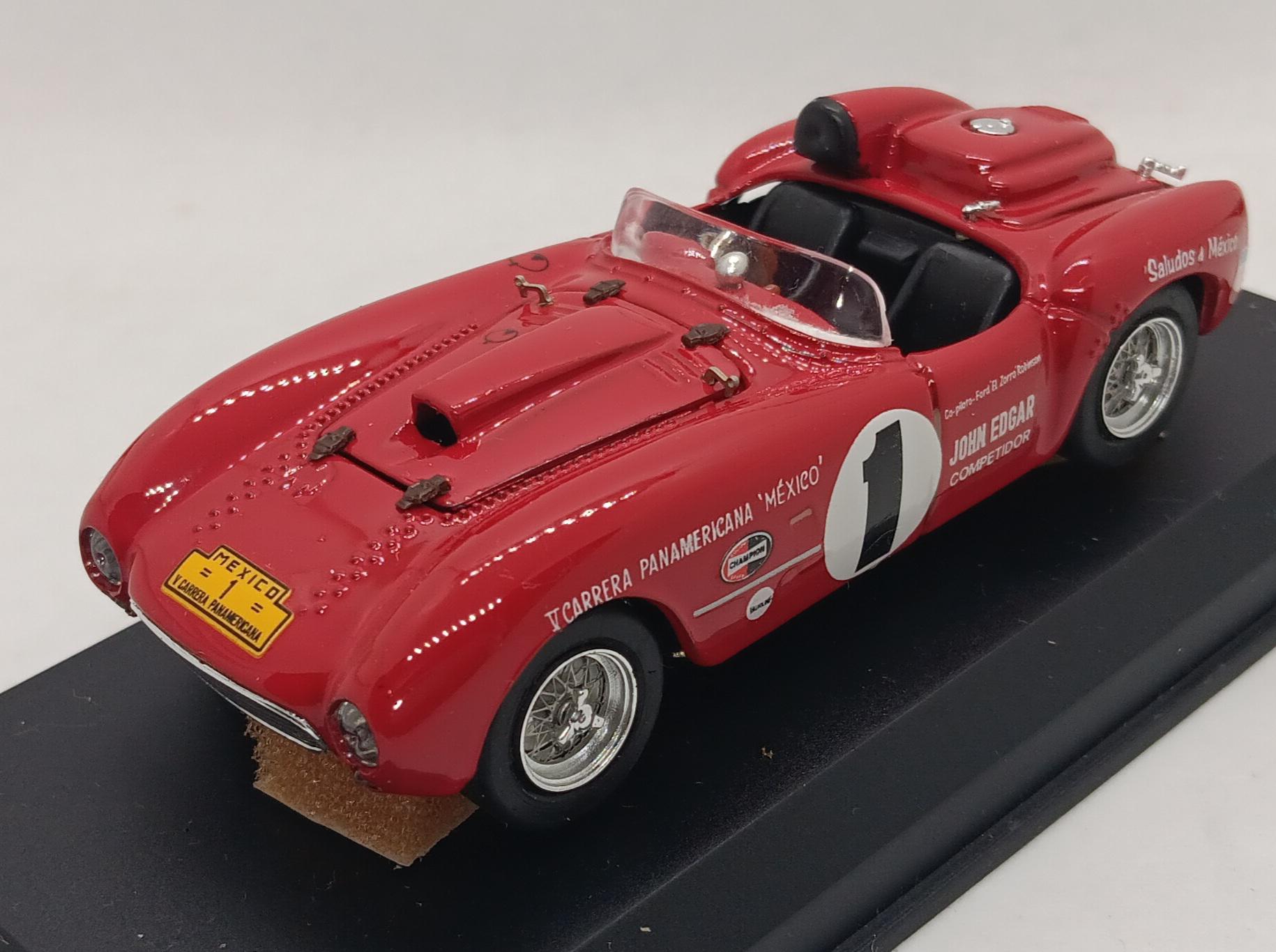 Ferrari 375MM Plus No.1 Carrera Panamericana ( 1954 ) modelcar by TOP Model, scale 1/43