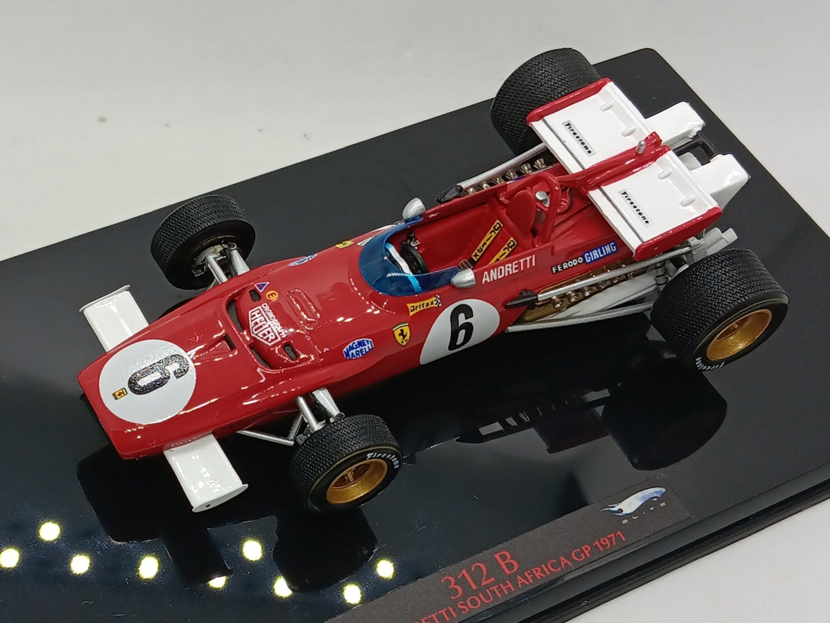 F1 Ferrari 312 B M. Andretti 1/43 South Africa GP 1971 (Neu (gemäss