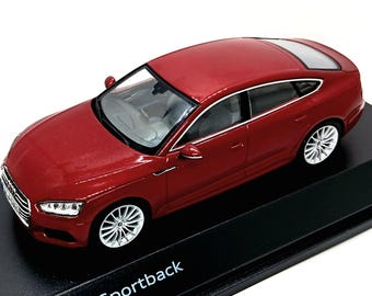 Audi A7 Sportback 1:43 Miniature Spark White - Etsy