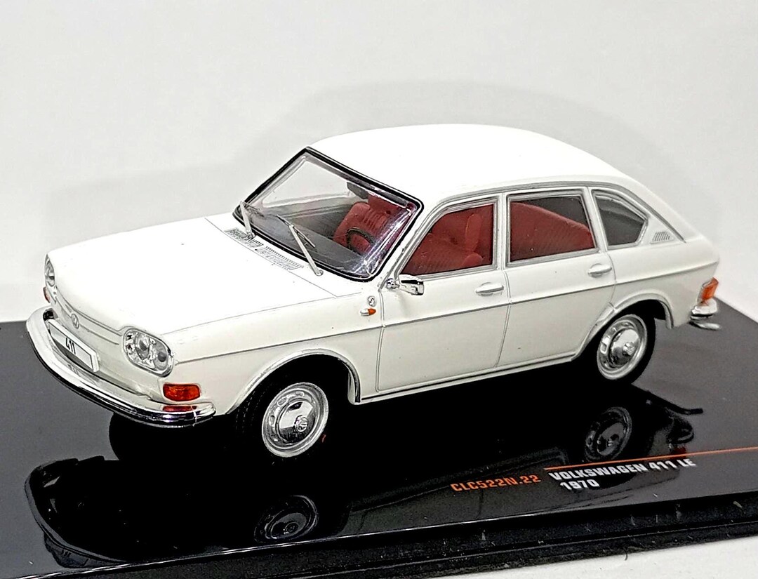 Volkswagen VW 411 LE - White ( 1970 ) Modelcar by IXO Models Scale 1/43 ...