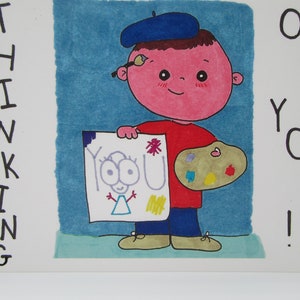 Thinking of You Artist, innen blanko
