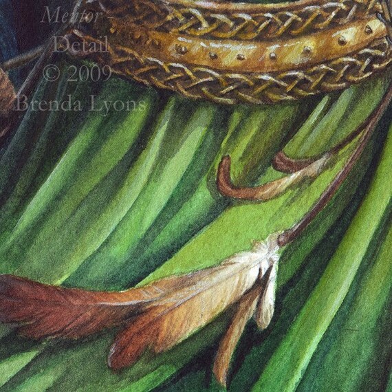 drag thespian Stejl ORIGINAL PAINTING Mentor Fantasy Angel Watercolor Art | Etsy