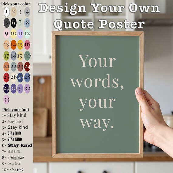 Design Your Own Motto