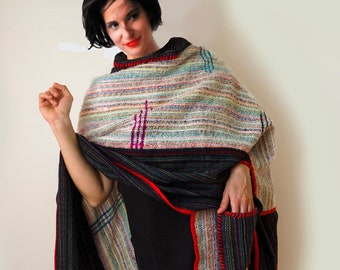 Handwoven Women's Poncho