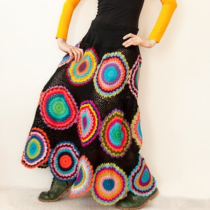 Plus Size Clothing, Long Gypsy Skirt MADE TO ORDER image 2