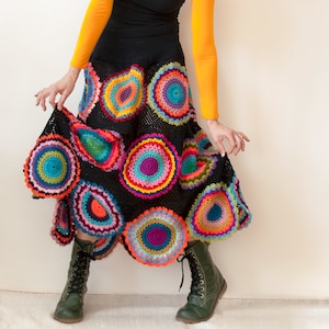 Plus Size Clothing, Long Gypsy Skirt MADE TO ORDER image 1