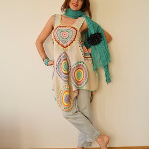 Women's Dress/Tunic , Cotton MADE TO ORDER image 2