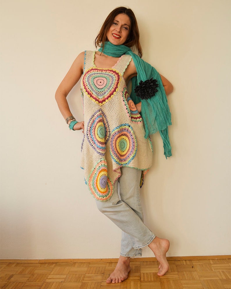 Women's Dress/Tunic , Cotton MADE TO ORDER image 2