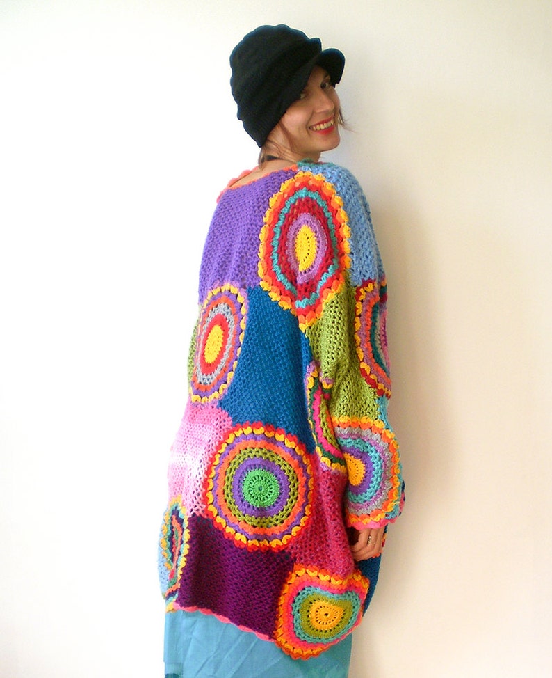 Full Size Hooded Color Block Open Front Cardigan Plus Size main image 0