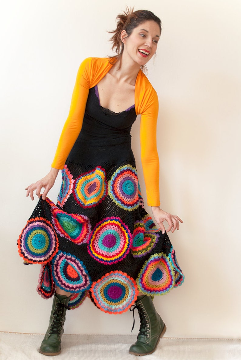 Plus Size Clothing, Long Gypsy Skirt MADE TO ORDER image 1