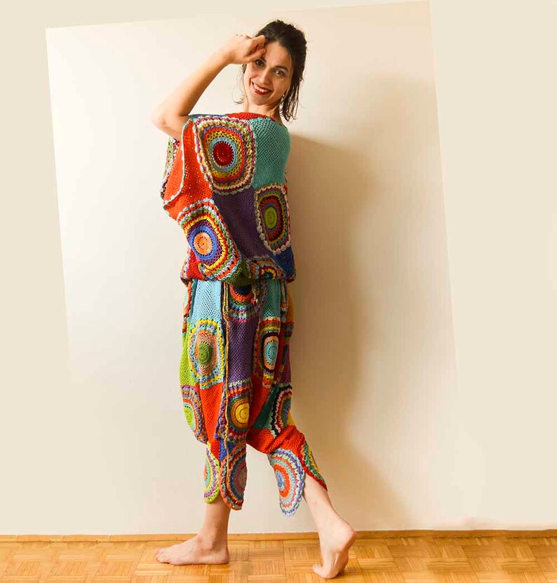 plus size harem jumpsuit