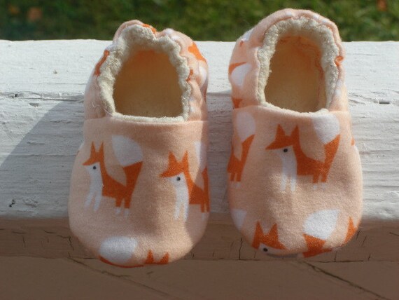fox baby shoes