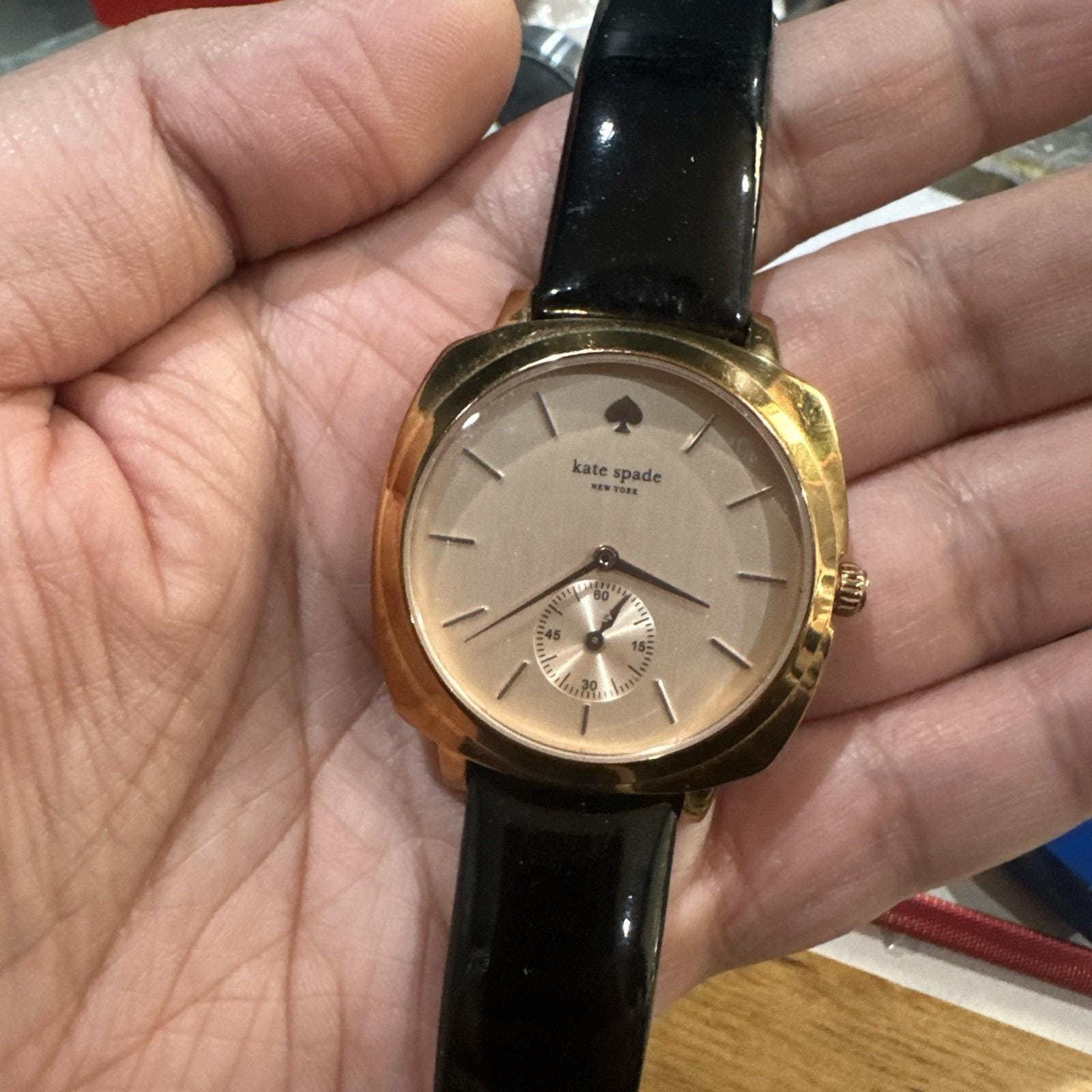Works Kate Spade Live Colorfully Gold Tone Ladies Watch New  display picture 2