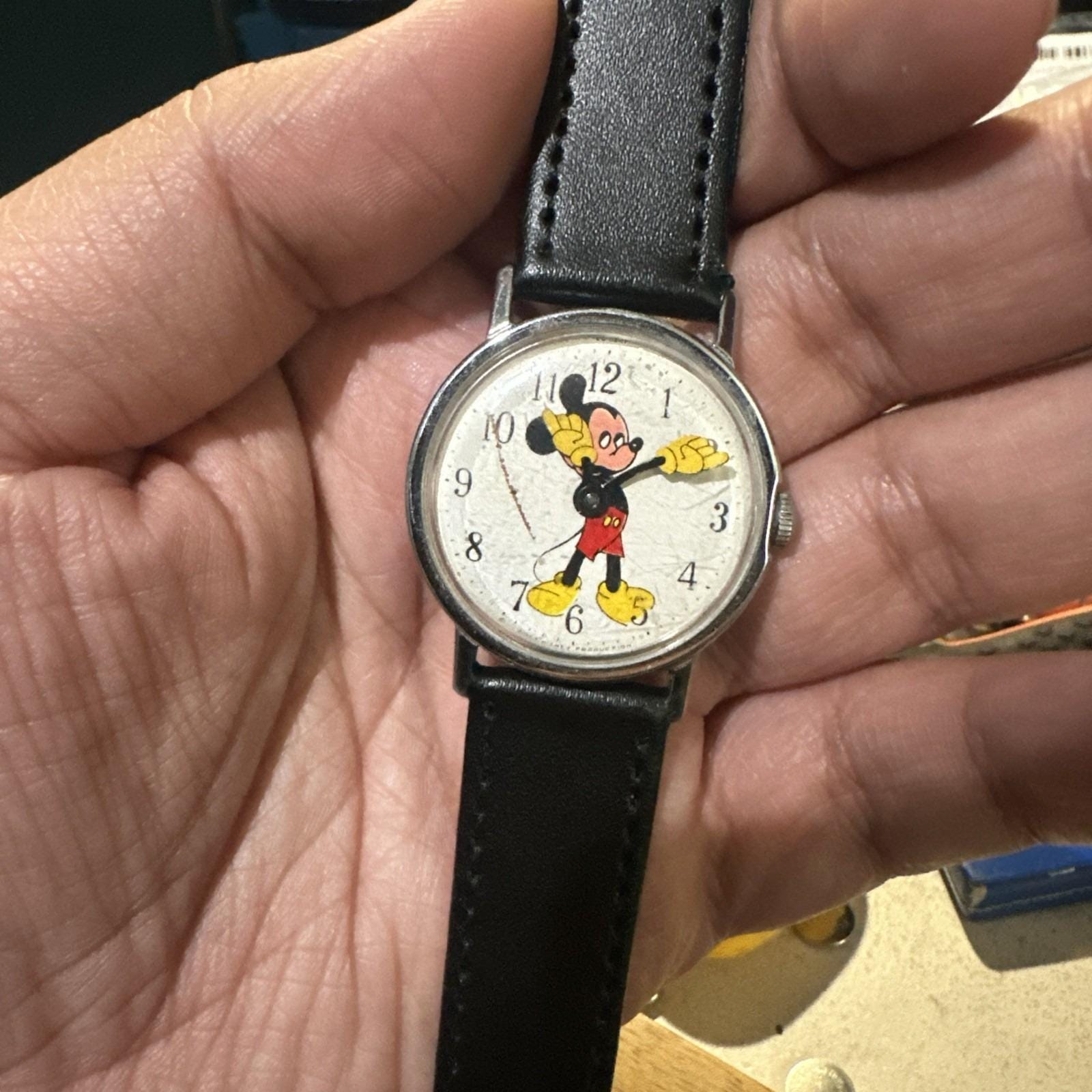 Vintage 70's Mickey Mouse Watch - Etsy