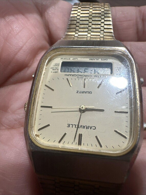 Caravelle by Bulova Quartz Digital Men's Watch Digital Works - Main Image