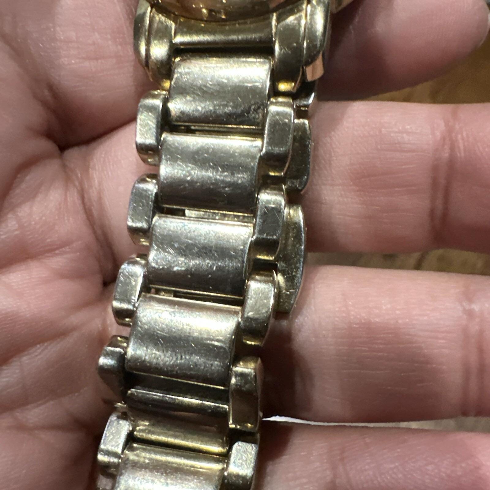 *Running* Michael Kors MK3158  Gold Tone Stainless Women\'s Watch For Small Wrist Michael Kors Gold Plated Stainless Steel MK3158 Women main image 4