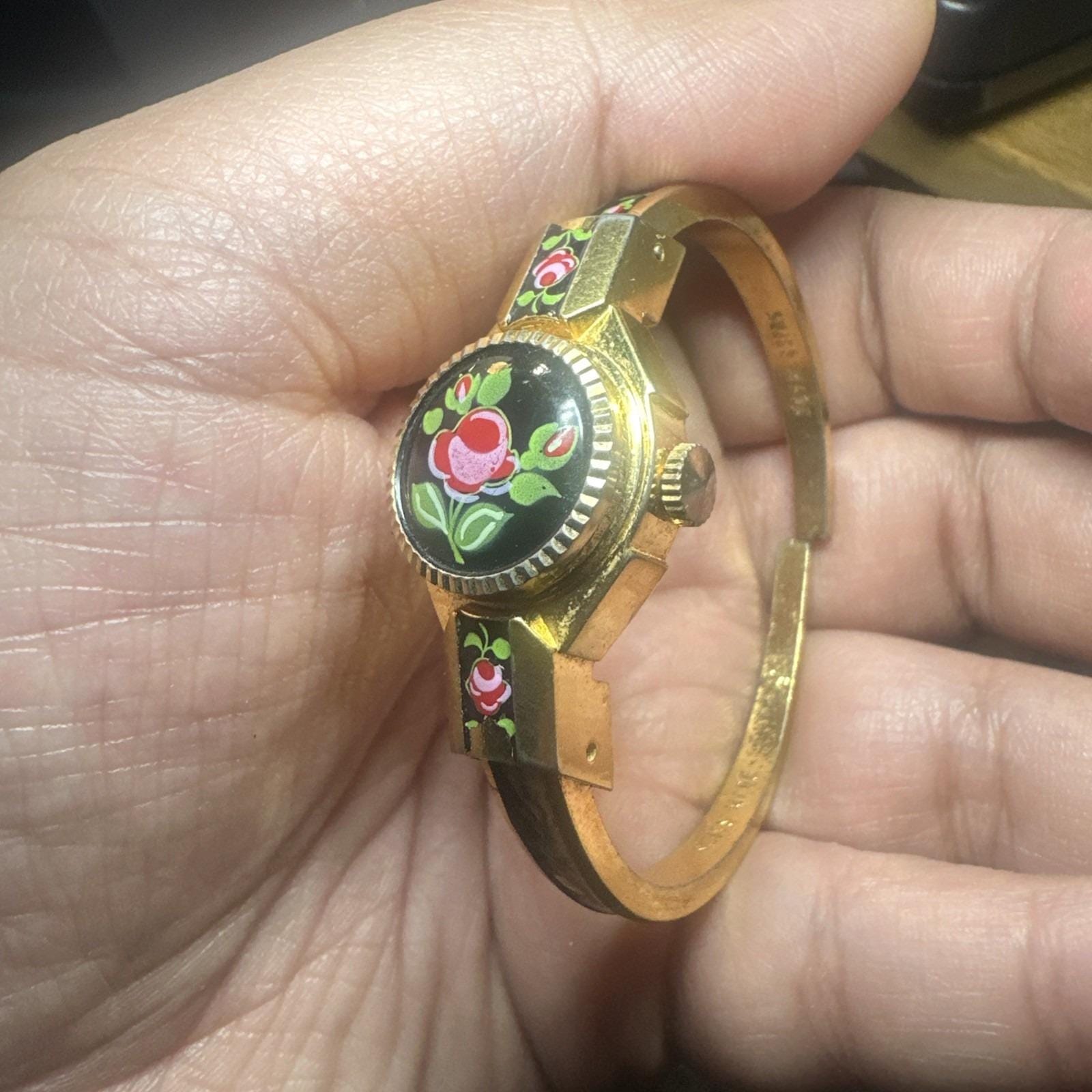 Rare Re’Chereche peekboo face bracelet, watch!14kg.e  Exquisite, beautiful RARE Vintage Peek-a-boo Watch, by Patek Philippe main image 3