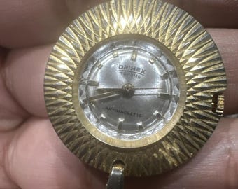 Working Vintage Drimex Toptime Swiss Made Mechanical Pendant Watch