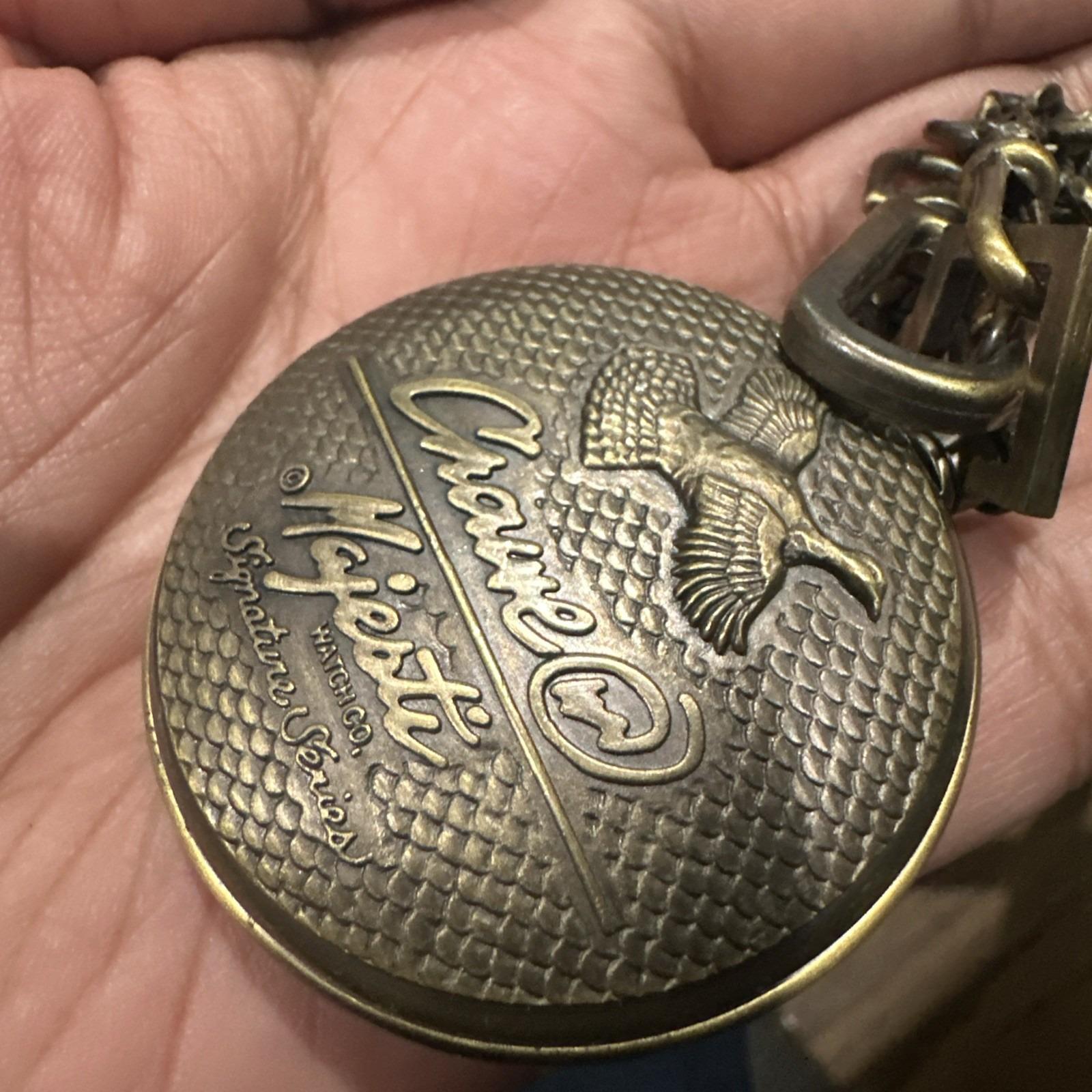 Working Phillip Crowe Quartz Pocket Watch Majesti Crave 