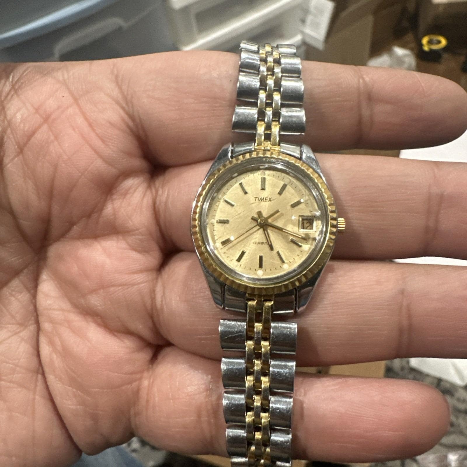 Timex Two Tone Watch - Etsy