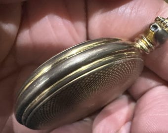 Vintage Summit Geneve Swiss Quartz Pocket watch Gold‎ Tone Rare 47mm For Repair Vintage Summit Geneve Swiss Quartz Pocket Watch Gold Tone  main image 2