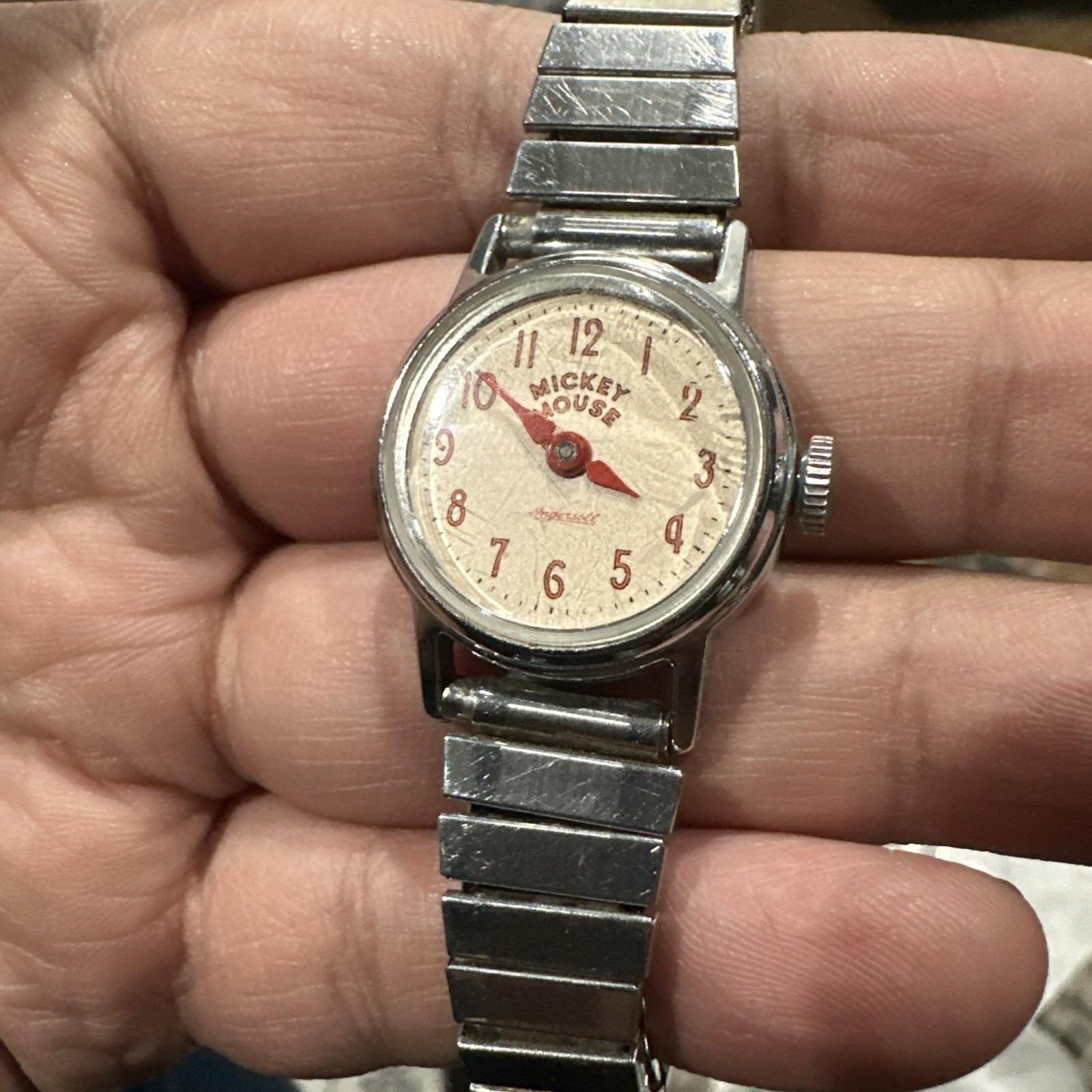 Mickey Mouse Watch Ingersoll - Etsy