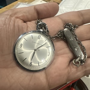 Caravelle Pocket Watch - Etsy display picture 1