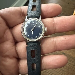VTG 1970 Buler Swiss Mod Depose Watch Transparent Lucite  display picture 2