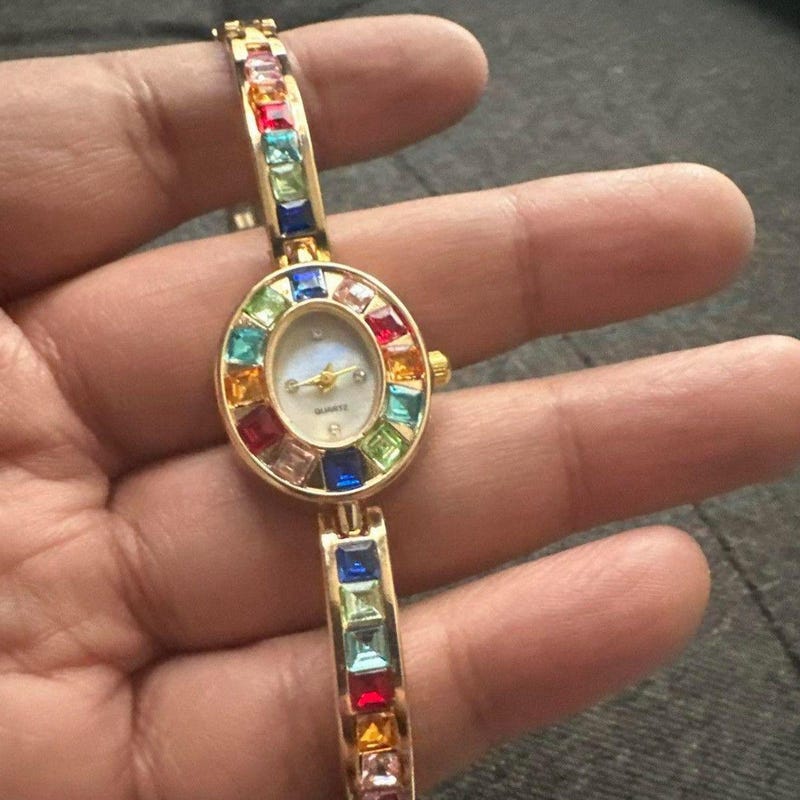 Amethyst ladies watch