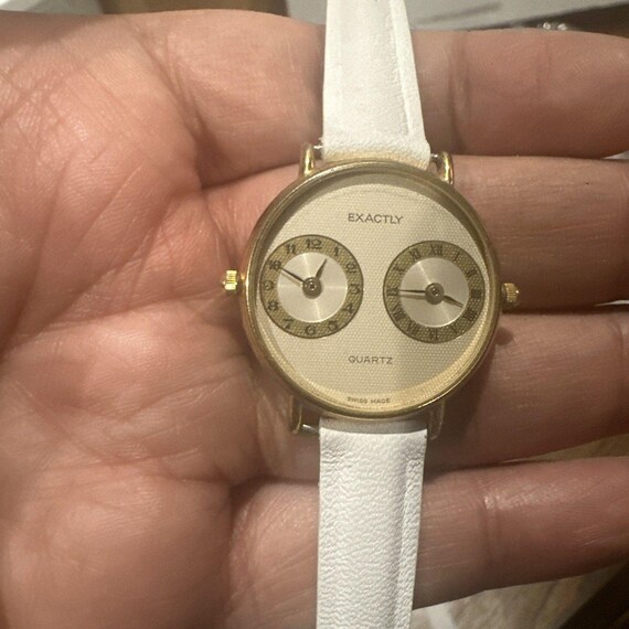 Working Exactly Swiss Made Dual Time Shell 29mm U… - image 2