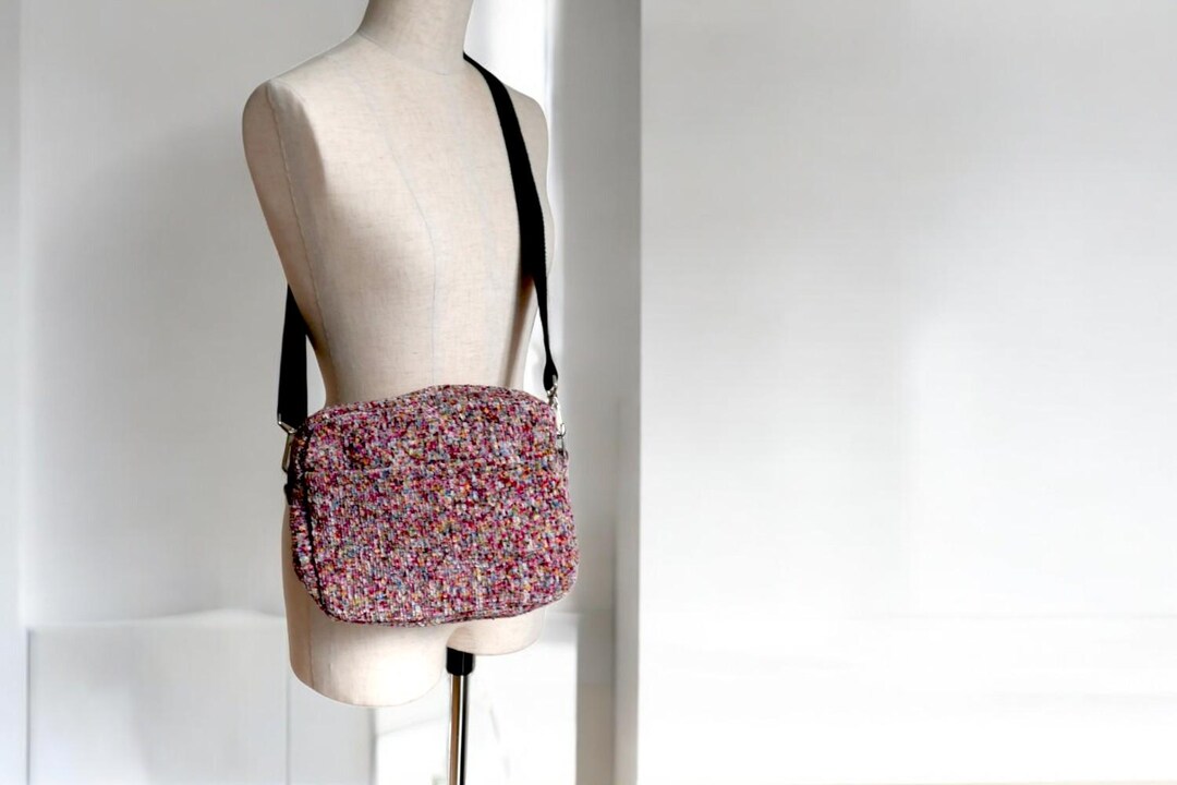 Crossbody Pouch (bag) - Square Shoulder Bag PDF Sewing Pattern With ...