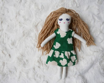 COCORO doll PDF files (Digital item) Sewing Pattern with tutorial M / Rag, cloth doll tutorial - A4