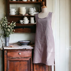 Cross Back Apron PDF Sewing Pattern | Sizes S–XL | Instant Download | US letter Format | Beginner Friendly