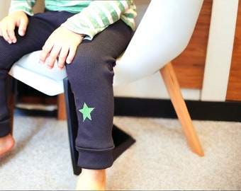 KIDS SPATS -Leggings - PDF files (Digital item) Sewing Pattern with tutorial - Choose one size between 1y and 6y