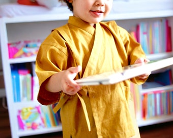 KIDS KIMONO - PDF e pattern - Kids Jinbei - 3 sizes / 1Y to 8Y